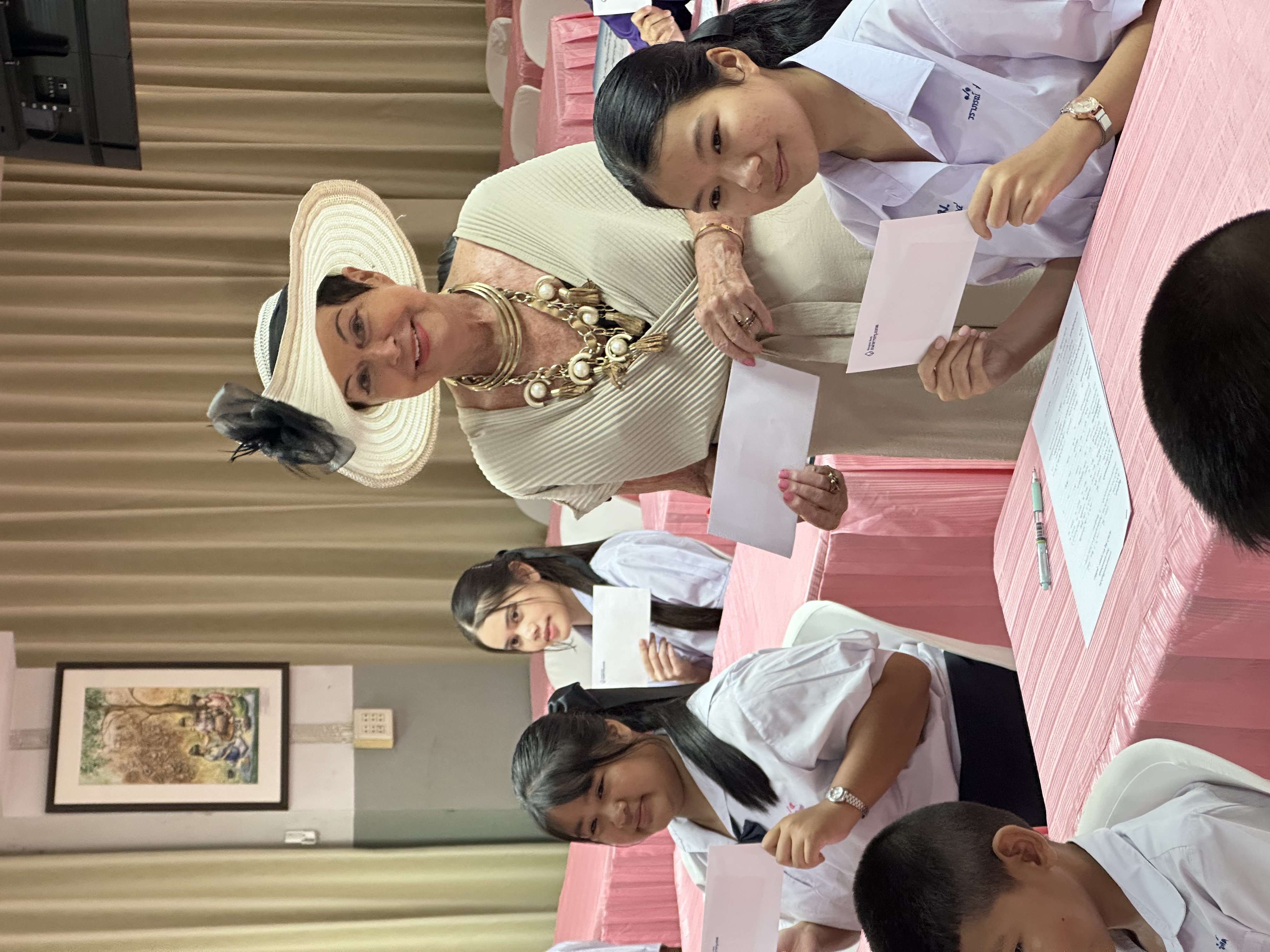 Donation 130.000 baht